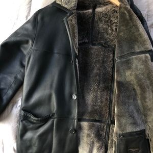 Dunhill Leader/Shearling Fur Coat